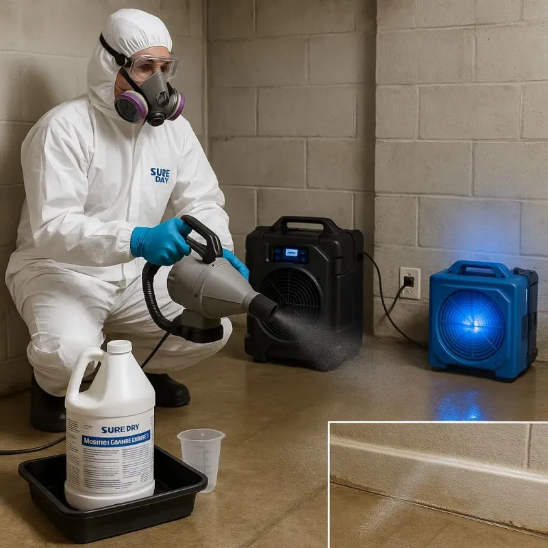 Sanitization and Odor Removal process in Avery Creek, NC